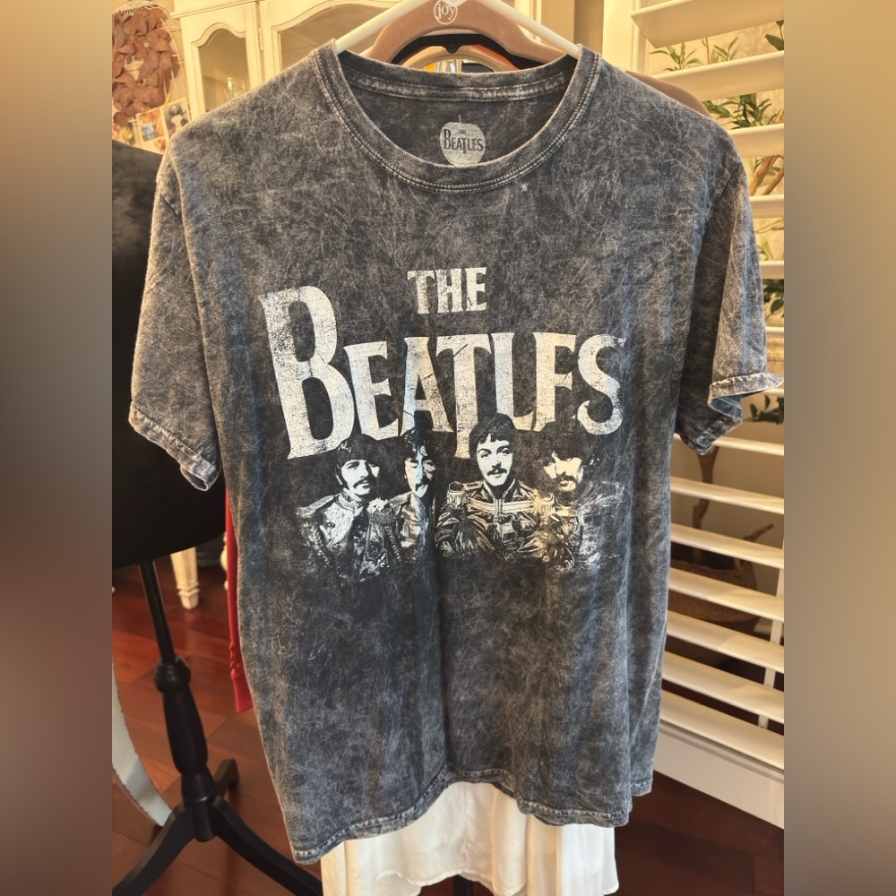 The Beatles Gray Short Sleeve Tee